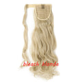 Invisible Long Curly Clip In Hair PonyTail Extension - BunnyTags