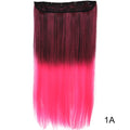 Synthetic Hair Clip Extension