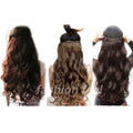 Invisible Halo Curly Hair Extension With Clips And Amazing Colors - BunnyTags