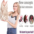 Invisible Halo Hair Extensions - BunnyTags